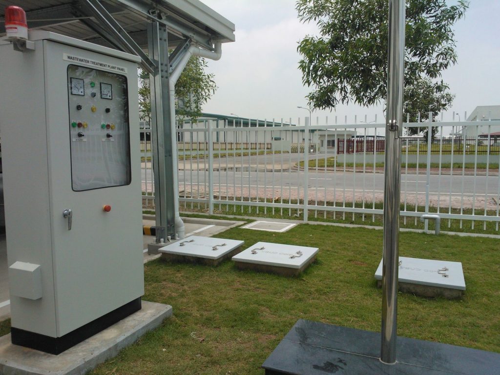 tủ điện điều khiển xử lý nước thải